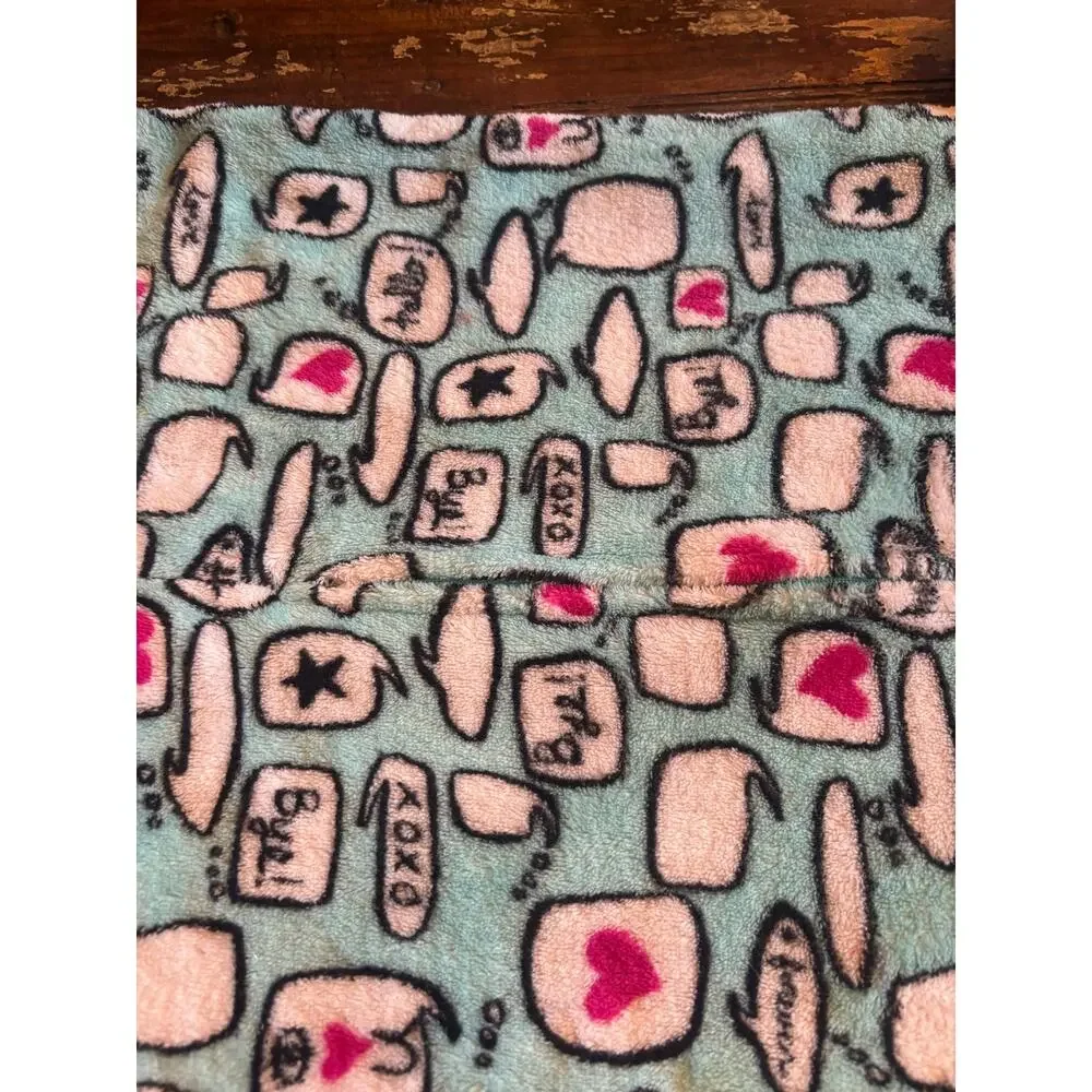 Total Girl Blue One Piece Pajamas size S 7/8 Girls
